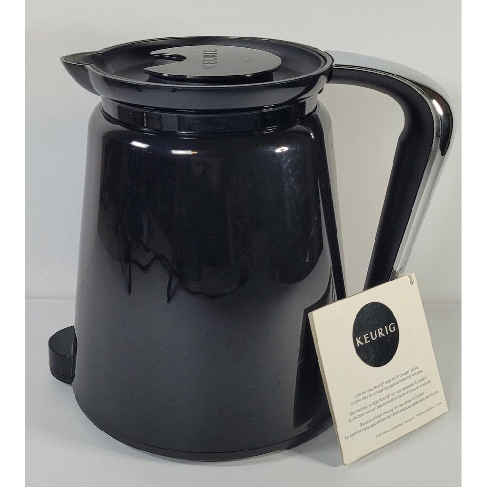 Keurig 2.0 Carafe Black Plastic Coffee Pot Replacement Accessory K-Carafe